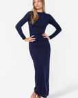 Regina Dress (Navy)