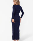 Regina Dress (Navy)