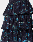 Suri Skirt (Black/Blue)