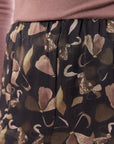 Aimee Skirt (Black Pattern)