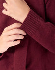 Sari Top (Burgundy)