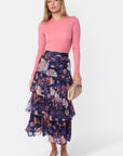 Suri Skirt (Purple Brown)
