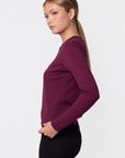 Greta Top (Burgundy)