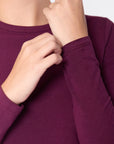 Greta Top (Burgundy)