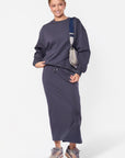Kaia Skirt (Midnight Grey)