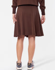 Mina Swing Skirt 23" (Dark Brown)