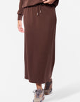 Mina Skirt 35" (Dark Brown)