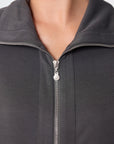 Mina Zip Up Jacket (Olive)