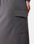 Mina Cargo Skirt 23" (Olive)