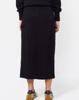 Mina Cargo Skirt 35" (Black)