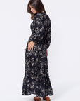Leslie Dress (Black Ground)