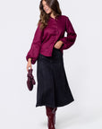 KOMI TOP (BURGUNDY)