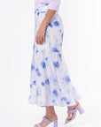 Siena Skirt (Purple Flower) - Skirt - Yakira Bella