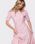 Sierra Dress (Pink) - Dress - Yakira Bella