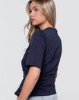 Sonia Top (Navy) - Top - Yakira Bella