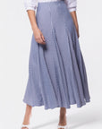 Sonoma Skirt (Blue Stripe) - Skirt - Yakira Bella