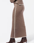 Sorina Skirt (Brown) - Skirt - Yakira Bella