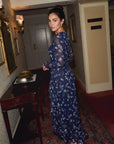 Stacey Dress (Blue Pattern) - Dress - Yakira Bella