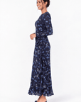 Stacey Dress (Blue Pattern) - Dress - Yakira Bella