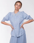 Stella Top (Light Blue) - Top - Yakira Bella