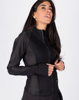 Stride Jacket (Black) - Top - Yakira Bella