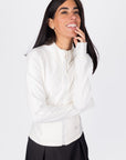 Stride Jacket (White) - Top - Yakira Bella