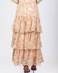 Suri Skirt (Beige/Multi) - Skirt - Yakira Bella
