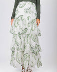 Suri Skirt (Green) - Skirt - Yakira Bella