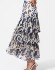Suri Skirt (Ivory Navy) - Skirt - Yakira Bella