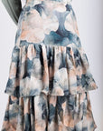 Suri Skirt (Ivory/Green) - Skirt - Yakira Bella