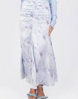 SYLVIE SKIRT (BLUE/GREY) - Skirt - Yakira Bella