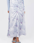 SYLVIE SKIRT (BLUE/GREY) - Skirt - Yakira Bella