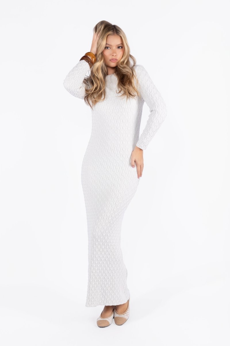 Talia Dress (White) M