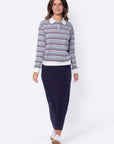 Tamara Top (Grey Navy) - Top - Yakira Bella
