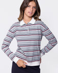 Tamara Top (Grey Navy) - Top - Yakira Bella