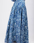 Tansy Skirt (Blue) - Skirt - Yakira Bella