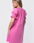 Taya Dress 37" (Pink) - Dress - Yakira Bella