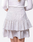 Tessa Skirt 20" (Ivory Polka Dot) - Skirt - Yakira Bella