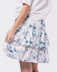 Tessa Skirt (Teal/White) - Skirt - Yakira Bella