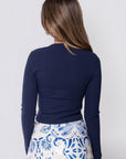 Tina Top (Navy) - Top - Yakira Bella