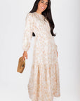 Valentina Dress (Beige) - Dress - Yakira Bella