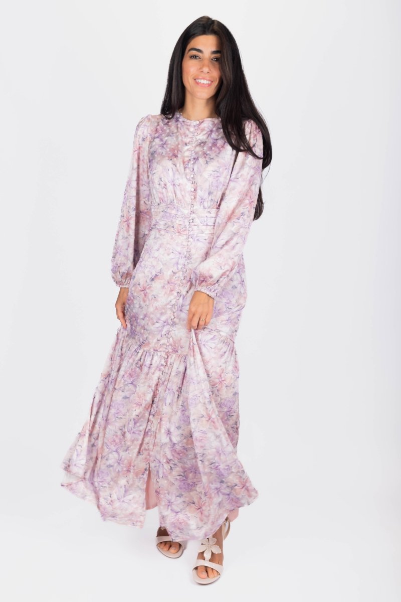 Valentina Dress (Light Peach) M