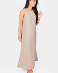 VEDA DRESS (KHAKI) - Dress - Yakira Bella