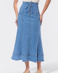 Vera Skirt (Blue) - Skirt - Yakira Bella