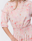 Victoria Dress (Pink Yellow) - Dress - Yakira Bella