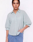 Viviana Top (Mint Stripe) - Top - Yakira Bella
