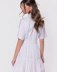 Wrenley Dress 36" (White) - Dress - Yakira Bella