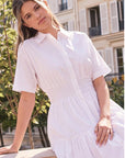 Wrenley Dress 36" (White) - Dress - Yakira Bella