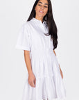 WRENLEY DRESS 36" (WHITE) - Dress - Yakira Bella