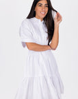 WRENLEY DRESS 36" (WHITE) - Dress - Yakira Bella